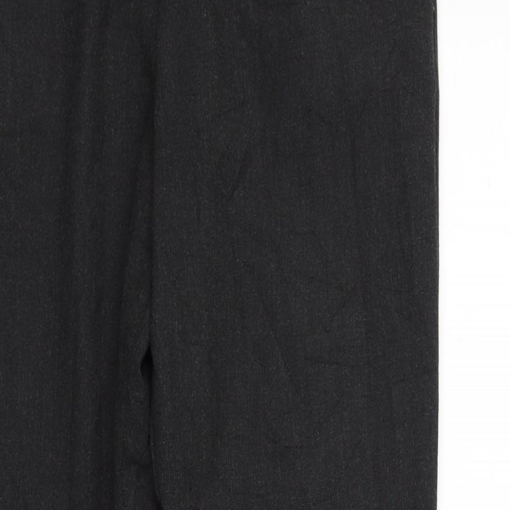 Womens UK Size 14 Marks and Spencer Regular Fit  Grey Trousers