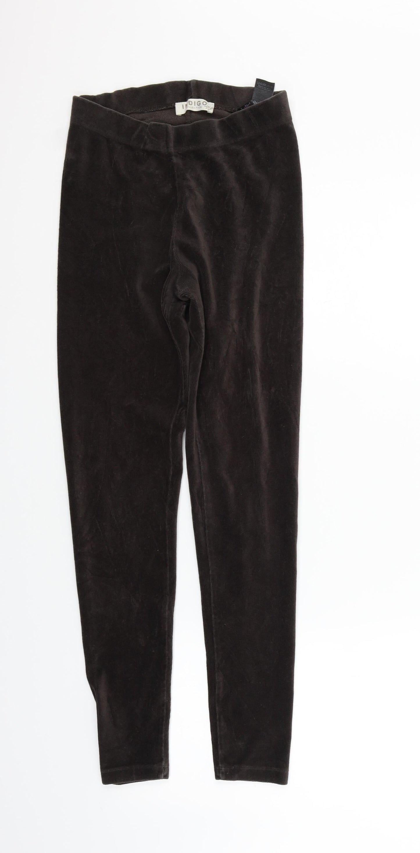 Womens UK Size 8 Marks and Spencer Regular Fit  Brown Trousers