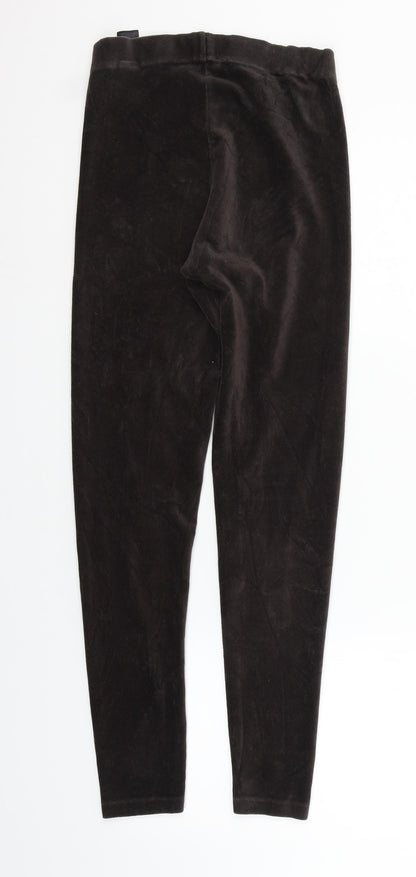 Womens UK Size 8 Marks and Spencer Regular Fit  Brown Trousers