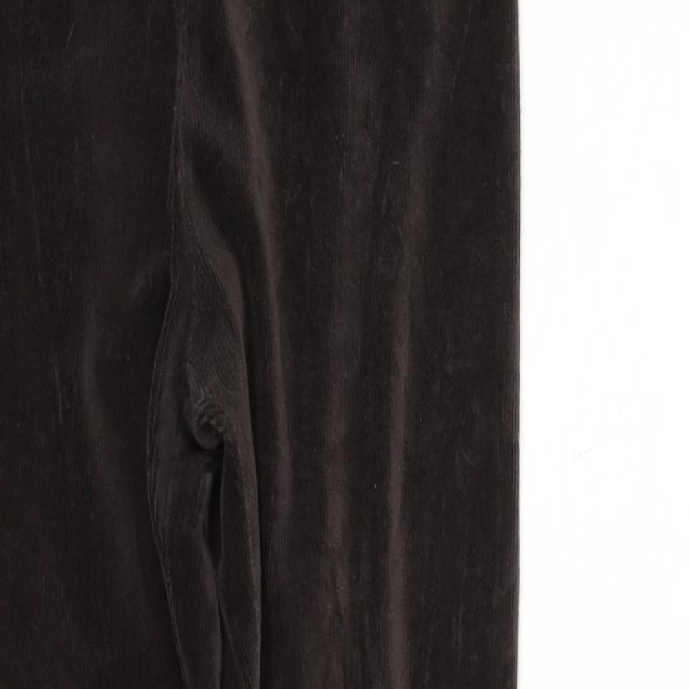 Womens UK Size 8 Marks and Spencer Regular Fit  Brown Trousers
