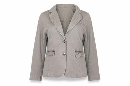 Maine Womens Grey   Jacket Coat Size L