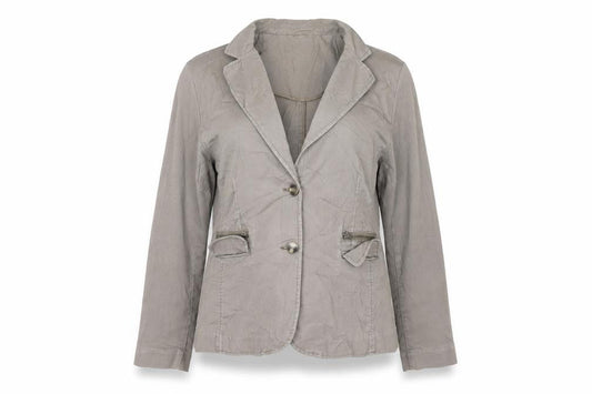 Maine Womens Grey   Jacket Coat Size L