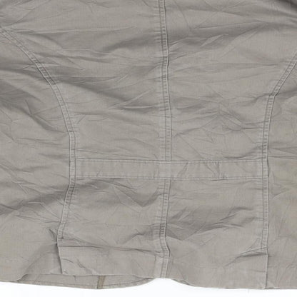 Maine Womens Grey   Jacket Coat Size L