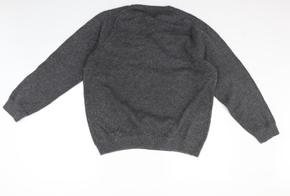 Marks and Spencer Womens Grey   Pullover Jumper Size L