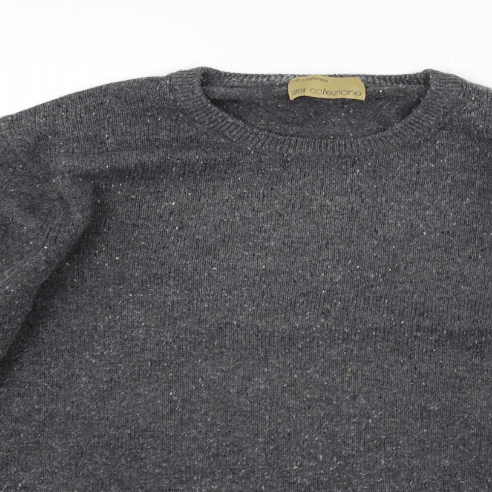 Marks and Spencer Womens Grey   Pullover Jumper Size L