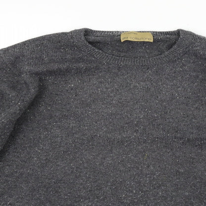 Marks and Spencer Womens Grey   Pullover Jumper Size L