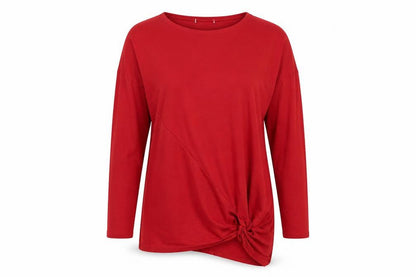 Womens UK Size 8 mamas & papas Red Basic T-Shirt
