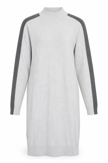Tu Womens Grey Houndstooth  Fit & Flare  Size L
