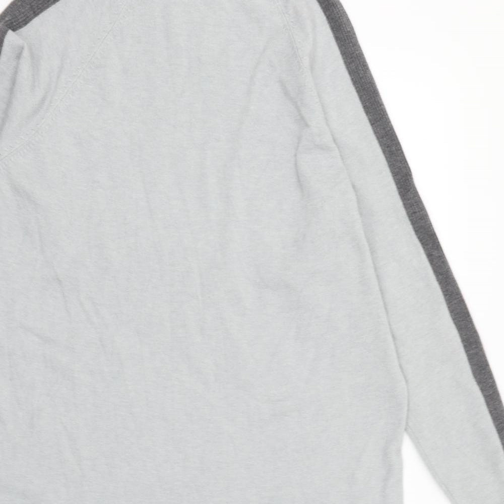 TU Womens Grey Houndstooth  Fit & Flare  Size L