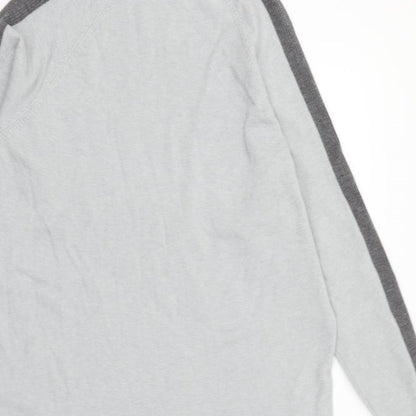 TU Womens Grey Houndstooth  Fit & Flare  Size L