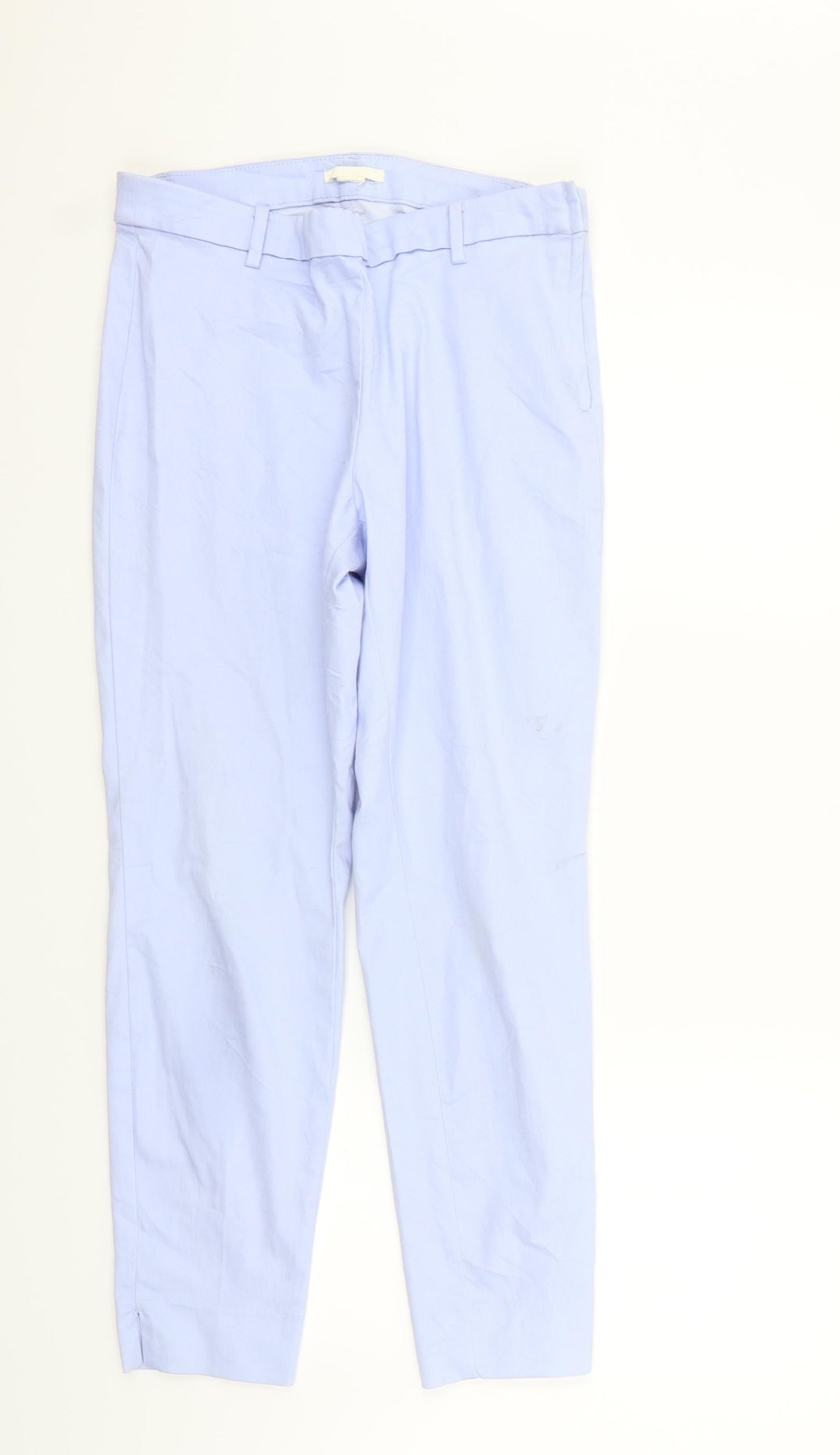 Womens UK Size 32 H&M Regular Fit  Blue Trousers