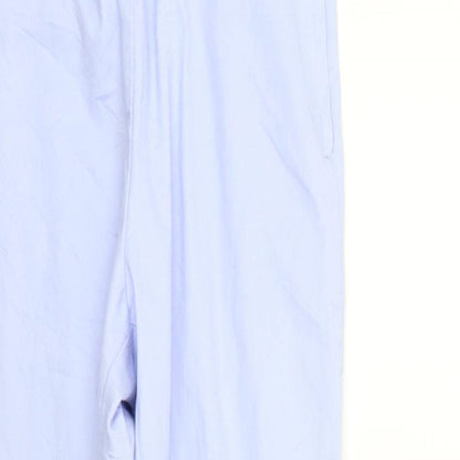Womens UK Size 32 H&M Regular Fit  Blue Trousers