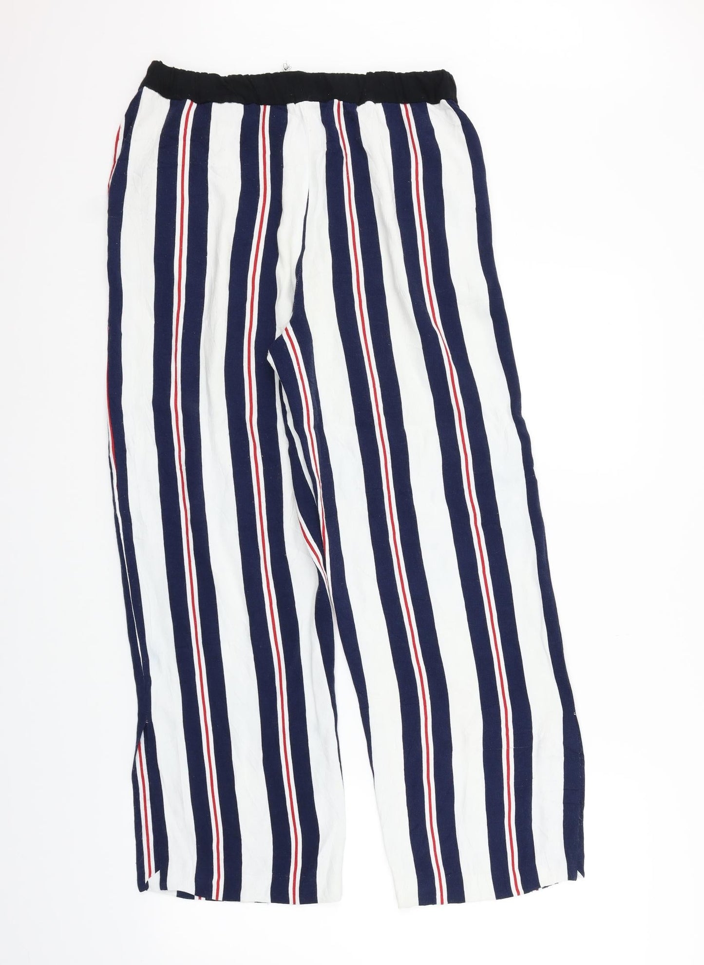 Womens UK Size S Zara Regular Fit  Blue Trousers