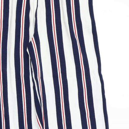 Womens UK Size S Zara Regular Fit  Blue Trousers