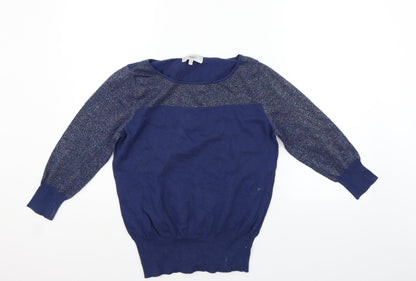 Marks and Spencer Womens Blue   Pullover Jumper Size 14  - washable marks