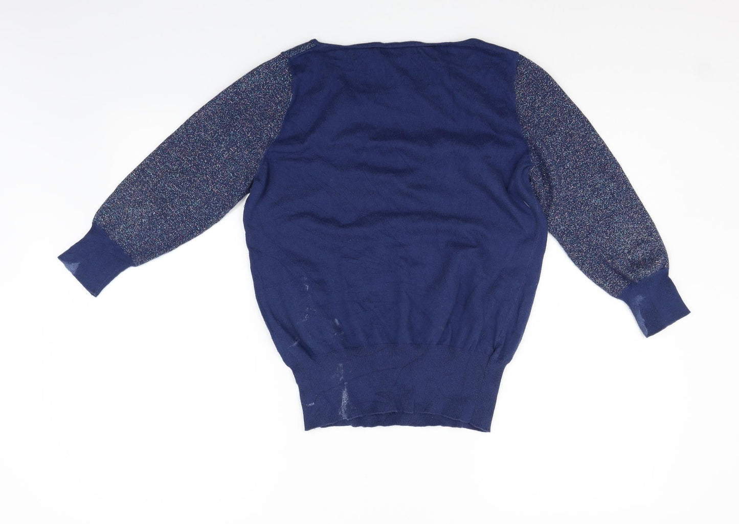 Marks and Spencer Womens Blue   Pullover Jumper Size 14  - washable marks