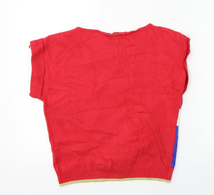 George  Womens Red   Pullover Jumper Size 8