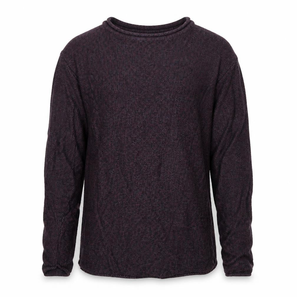 Cedarwood State Mens Purple Pullover Jumper Size M