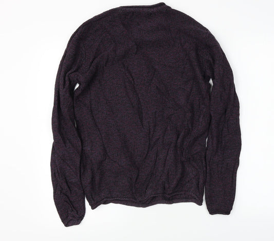 Cedar Wood State  Mens Purple   Pullover Jumper Size M
