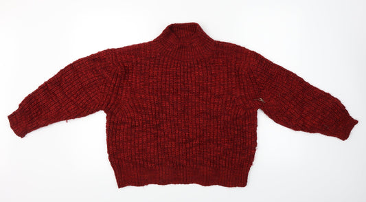 Mng   Womens Red   Pullover Jumper Size S