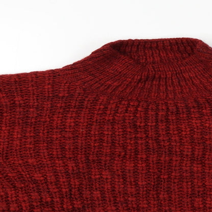 Mango   Womens Red   Pullover Jumper Size S