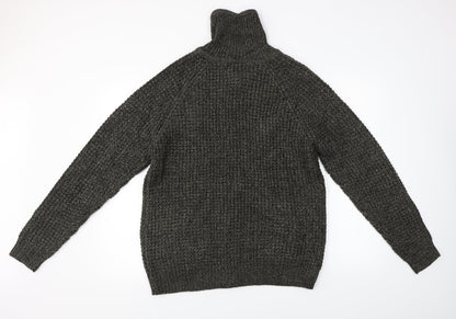 TU Mens Brown   Jacket Coat Size L