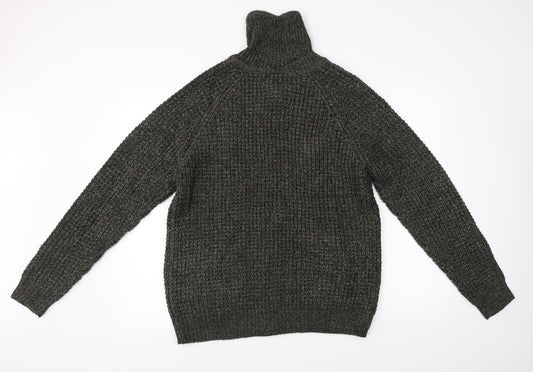 TU Mens Brown   Jacket Coat Size L