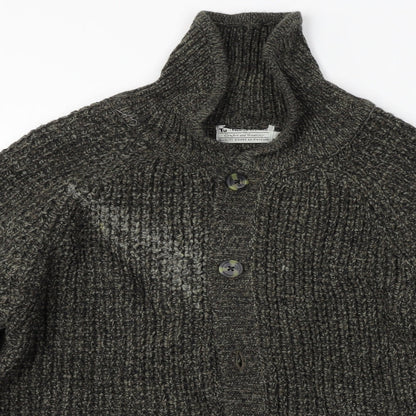 TU Mens Brown   Jacket Coat Size L