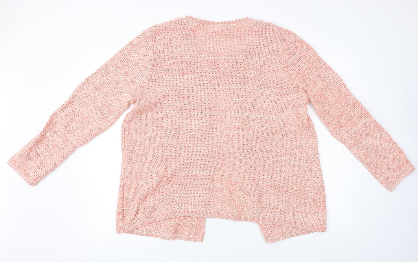 Afibel  Womens Orange   Cardigan Jumper Size 16