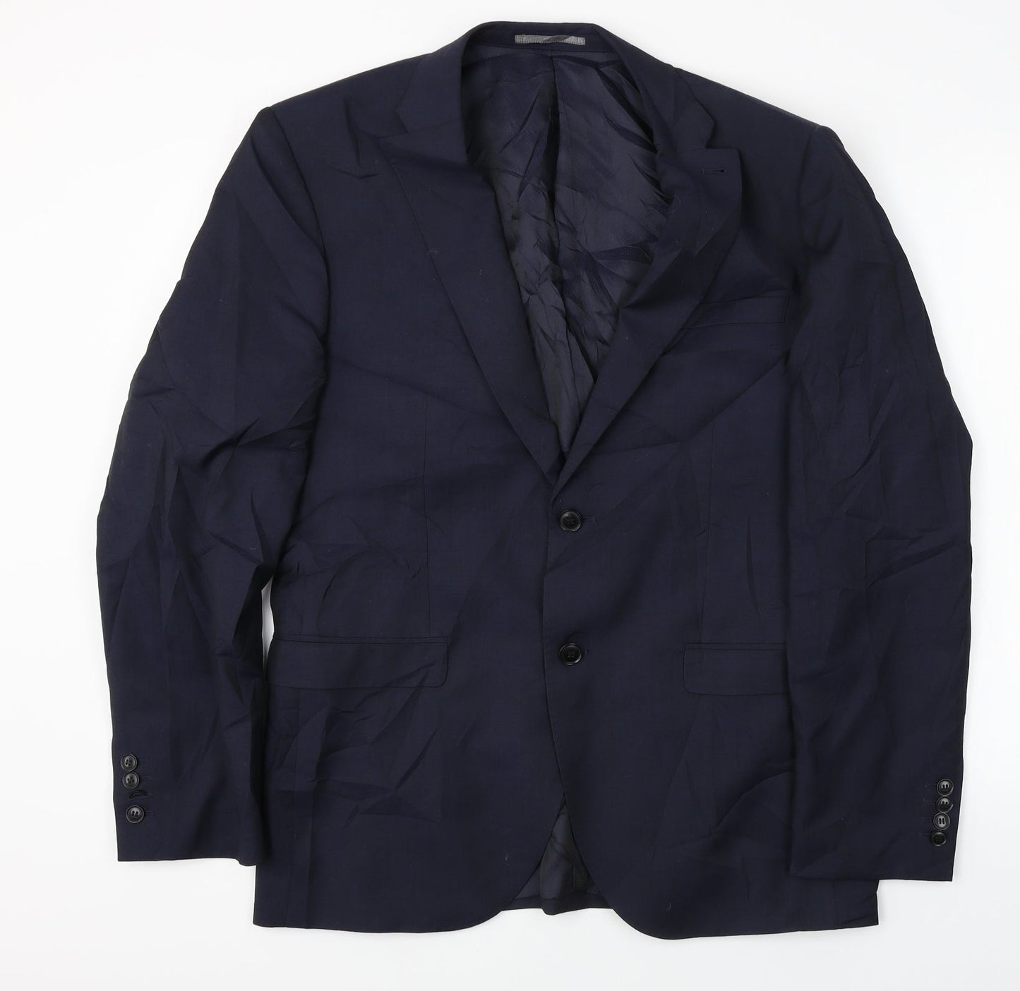 Mens UK Size 42 NEXT Regular Blue Suit Tuxedo