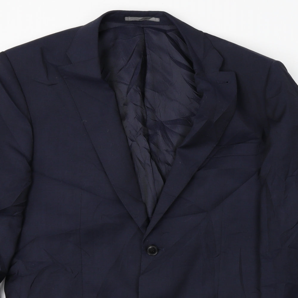 Mens UK Size 42 NEXT Regular Blue Suit Tuxedo