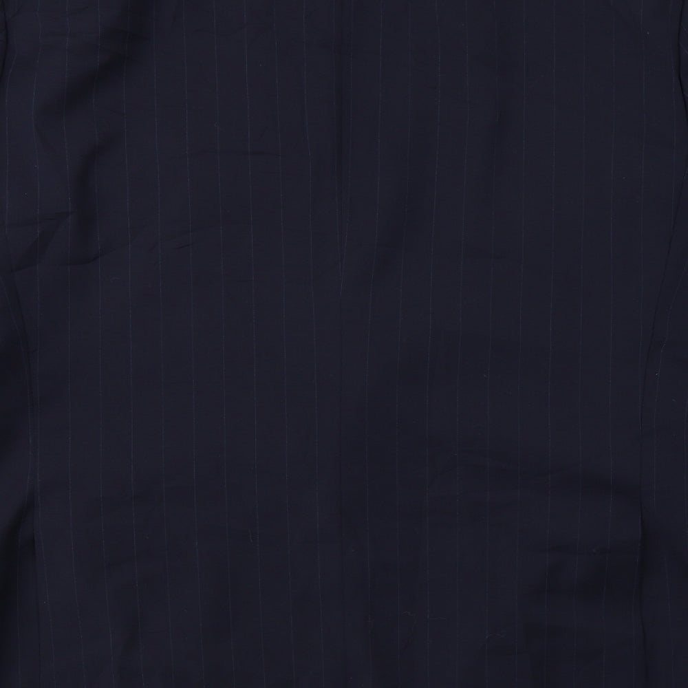 Brooke Taverner   Mens Blue Striped  Jacket Blazer Size 42
