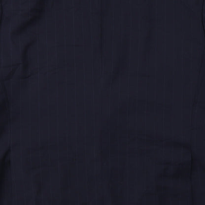 Brooke Taverner   Mens Blue Striped  Jacket Blazer Size 42
