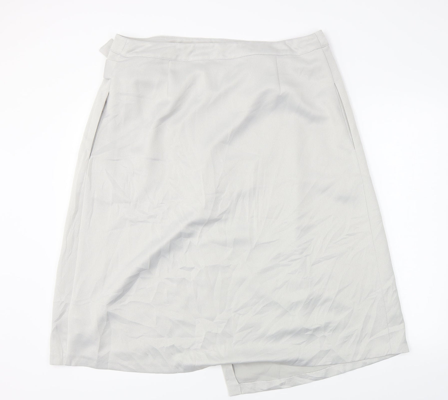 Marks and Spencer  Womens Grey   A-Line Skirt Size 38 in