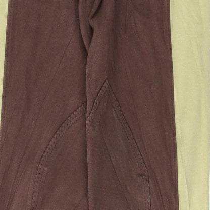 Womens UK Size M Preworn Regular Fit  Yellow Trousers