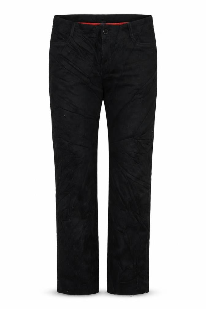 Womens UK Size 30 in Preworn Regular Fit  Black Trousers