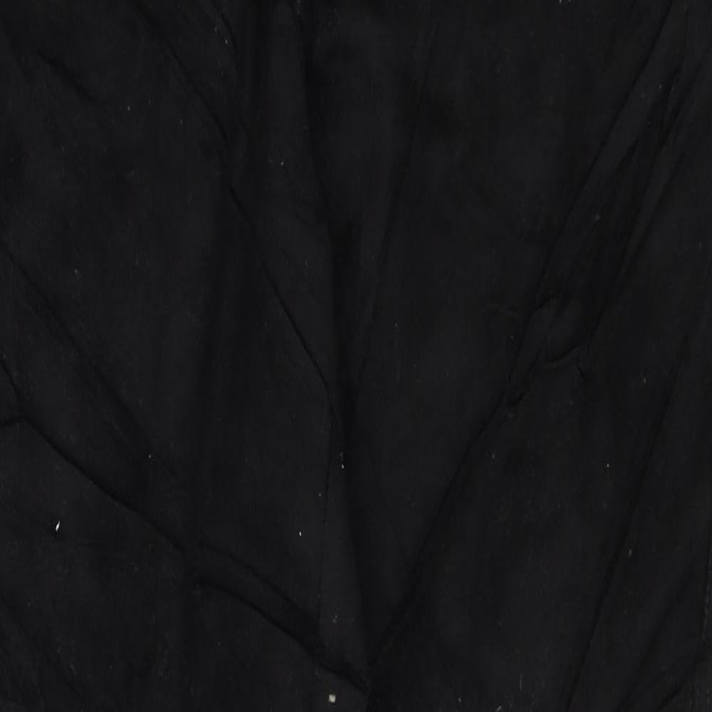 Womens UK Size 30 in Preworn Regular Fit  Black Trousers