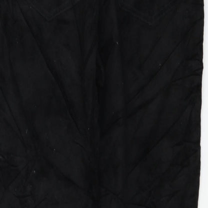 Womens UK Size 30 in Preworn Regular Fit  Black Trousers