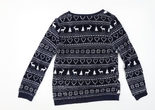 love to lounge      Womens Blue   Pullover Jumper Size XS