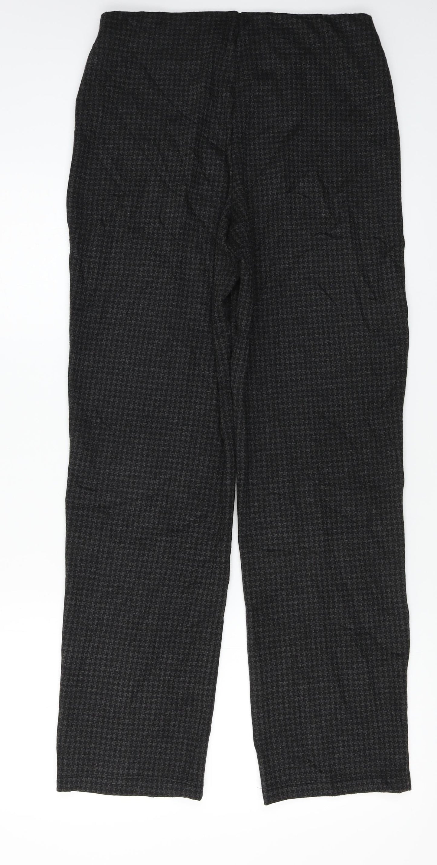 Womens UK Size 10 Marks and Spencer Regular Fit  Black Trousers