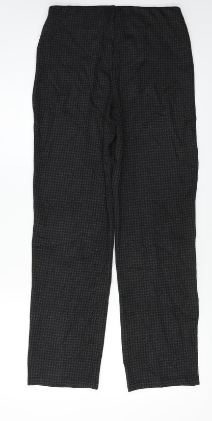 Womens UK Size 10 Marks and Spencer Regular Fit  Black Trousers