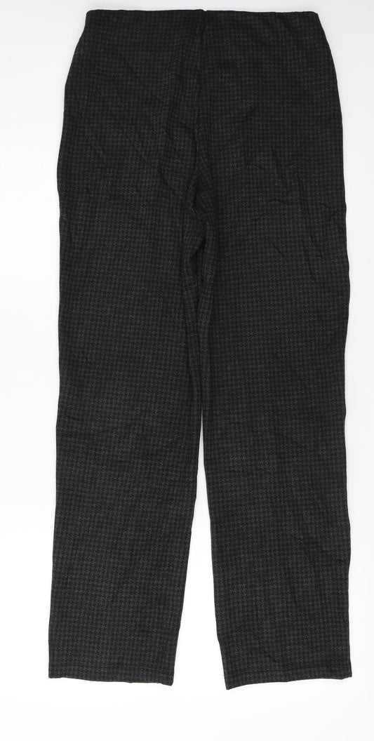 Womens UK Size 10 Marks and Spencer Regular Fit  Black Trousers