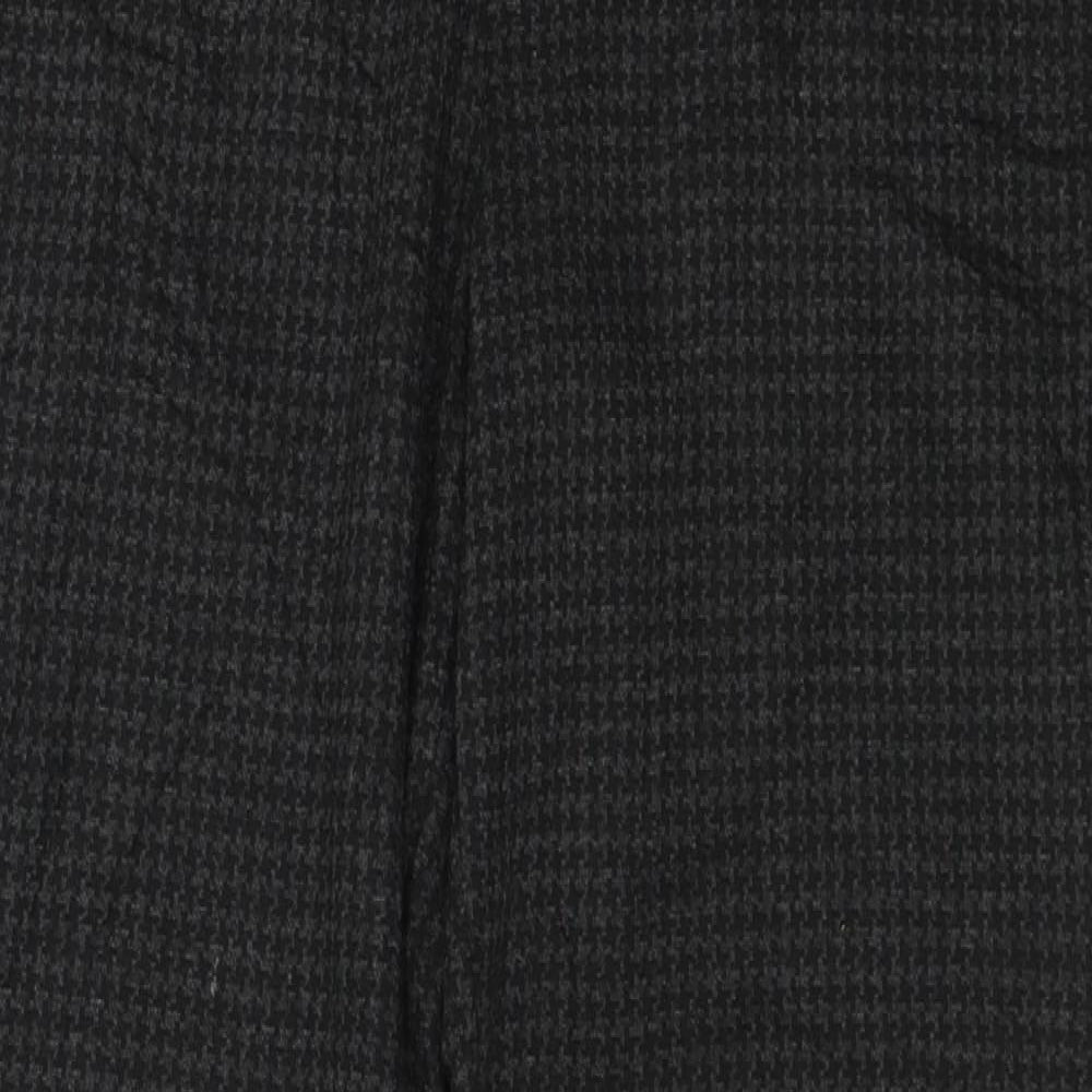 Womens UK Size 10 Marks and Spencer Regular Fit  Black Trousers