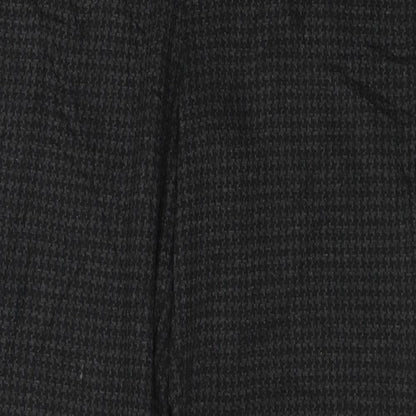 Womens UK Size 10 Marks and Spencer Regular Fit  Black Trousers