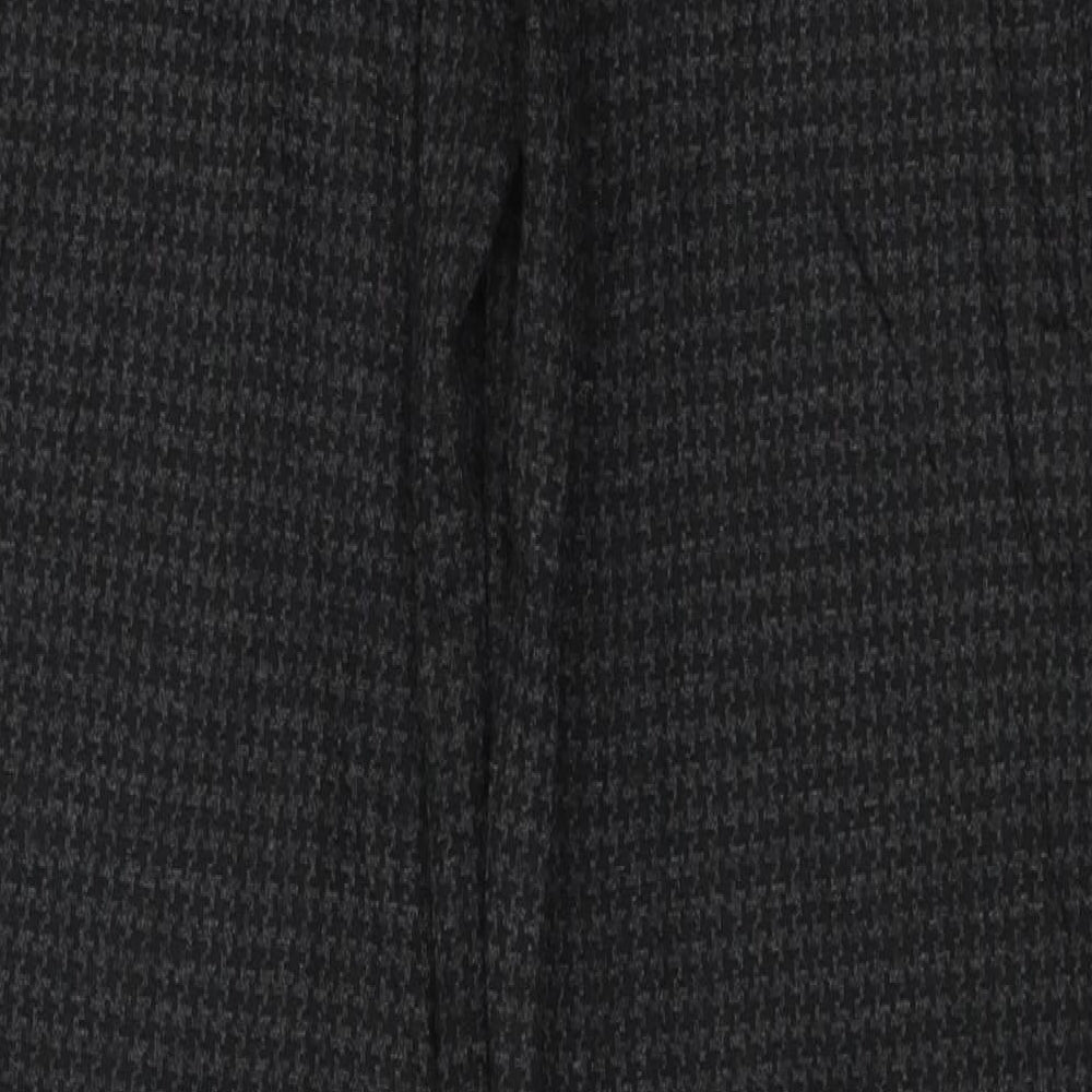 Womens UK Size 10 Marks and Spencer Regular Fit  Black Trousers