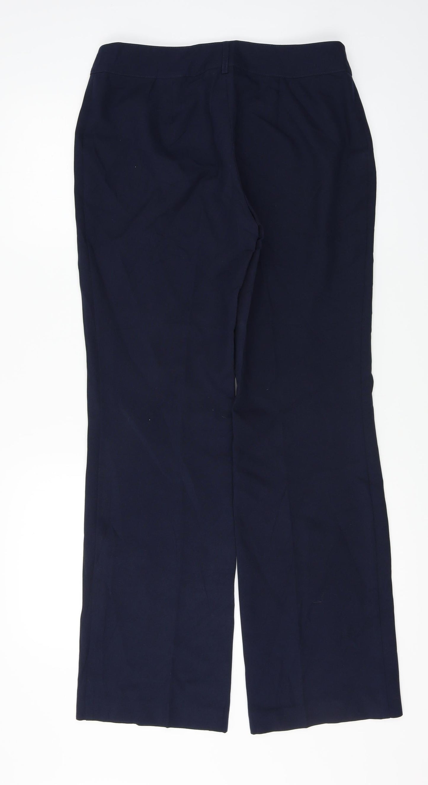 Womens UK Size 10 Papaya Regular Fit  Blue Trousers