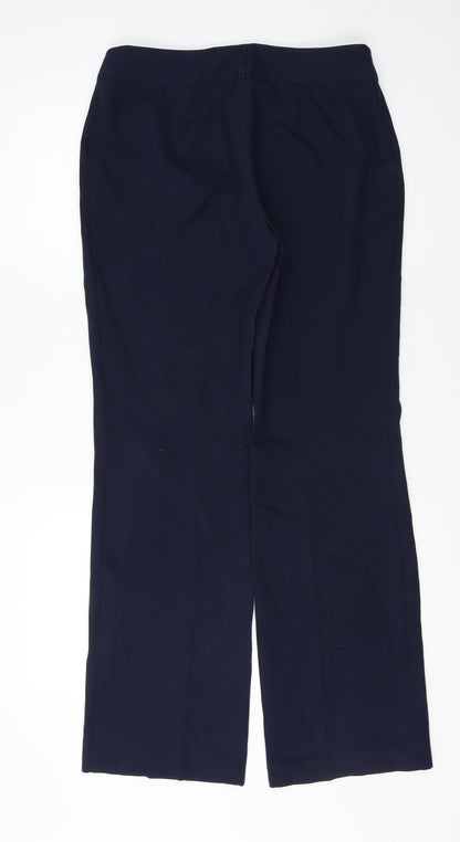 Womens UK Size 10 Papaya Regular Fit  Blue Trousers
