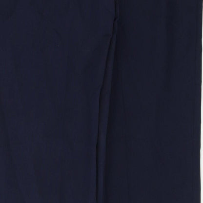 Womens UK Size 10 Papaya Regular Fit  Blue Trousers