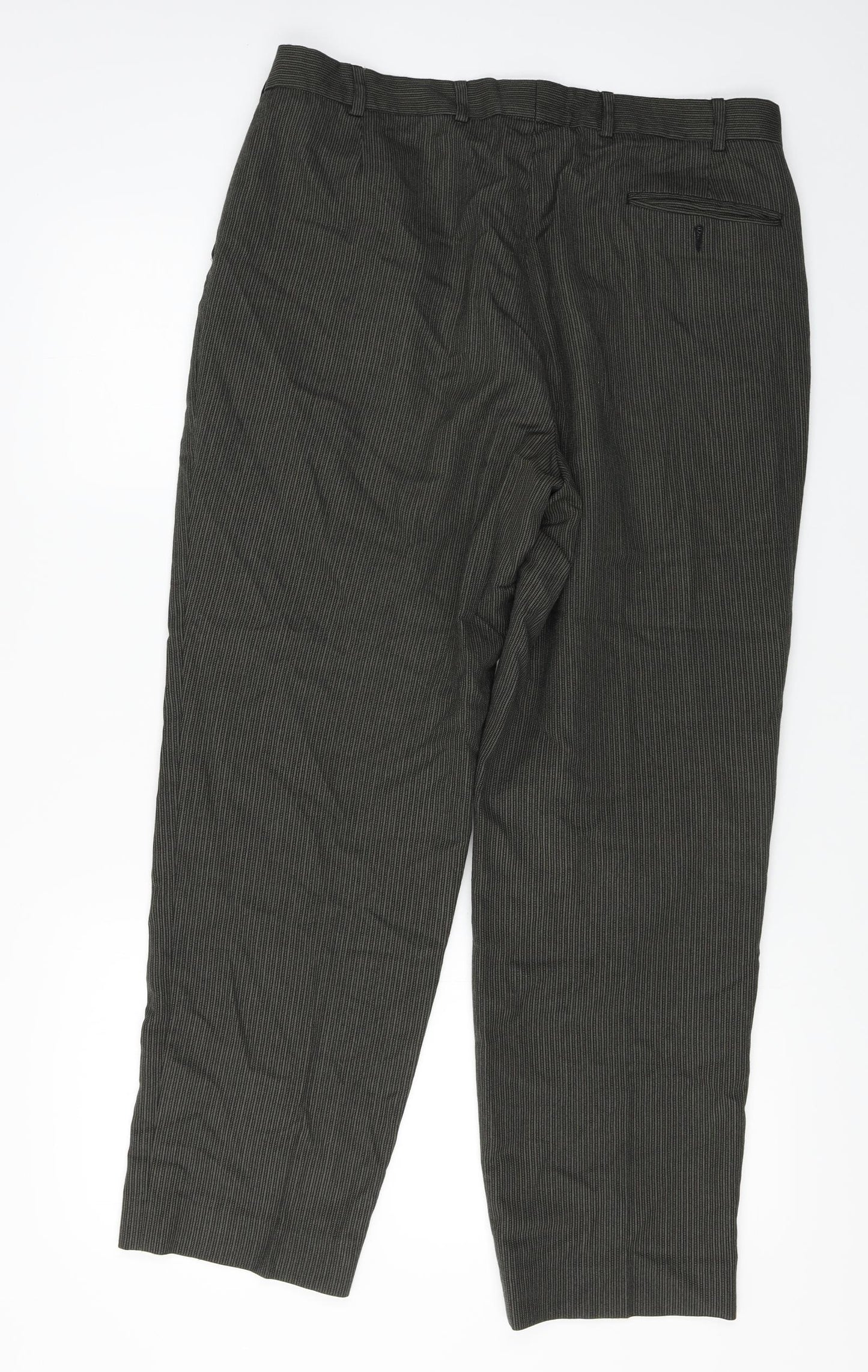 Womens UK Size 34 in Preworn Regular Fit  Brown Trousers