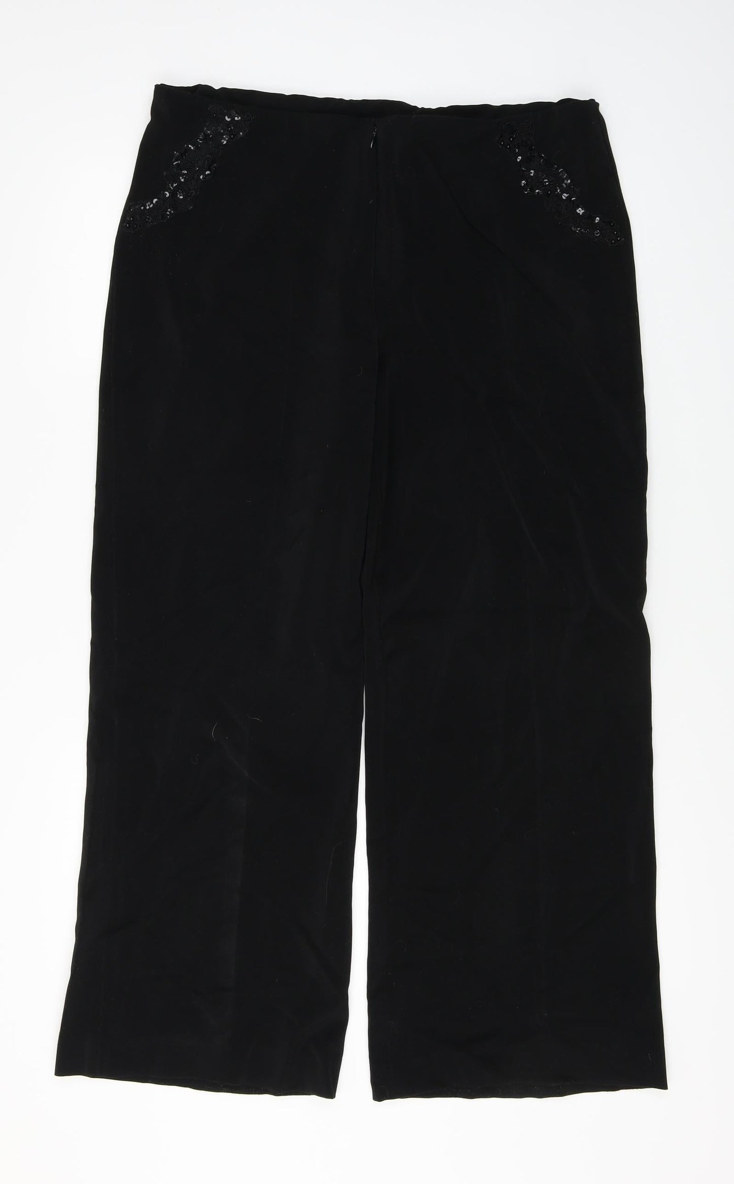 Claudia  Womens Beige   Trousers  Size 16 L26 in